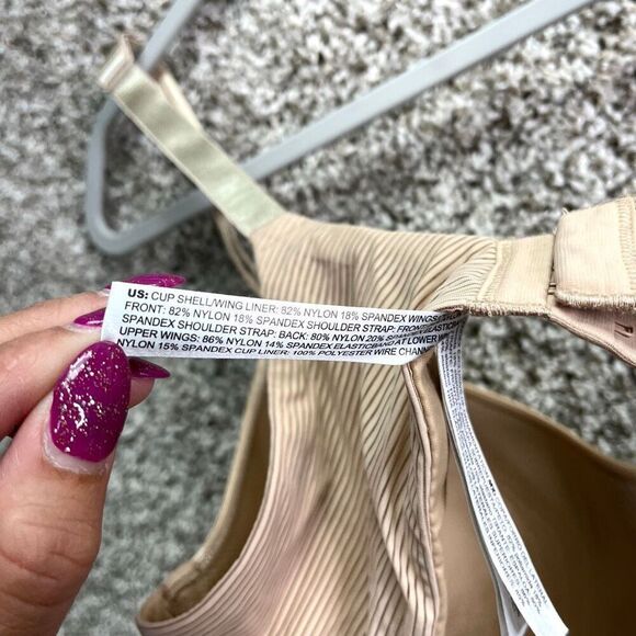 Soma Bra Women’s 38DD Beige Tan Cooling Full Coverage - Picture 4 of 4